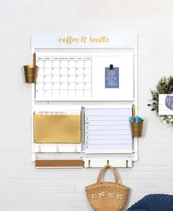 THE HARPER  Wall Organizer by 1THRIVE | Home Organization | Home Schooling | Command Center | Home Office