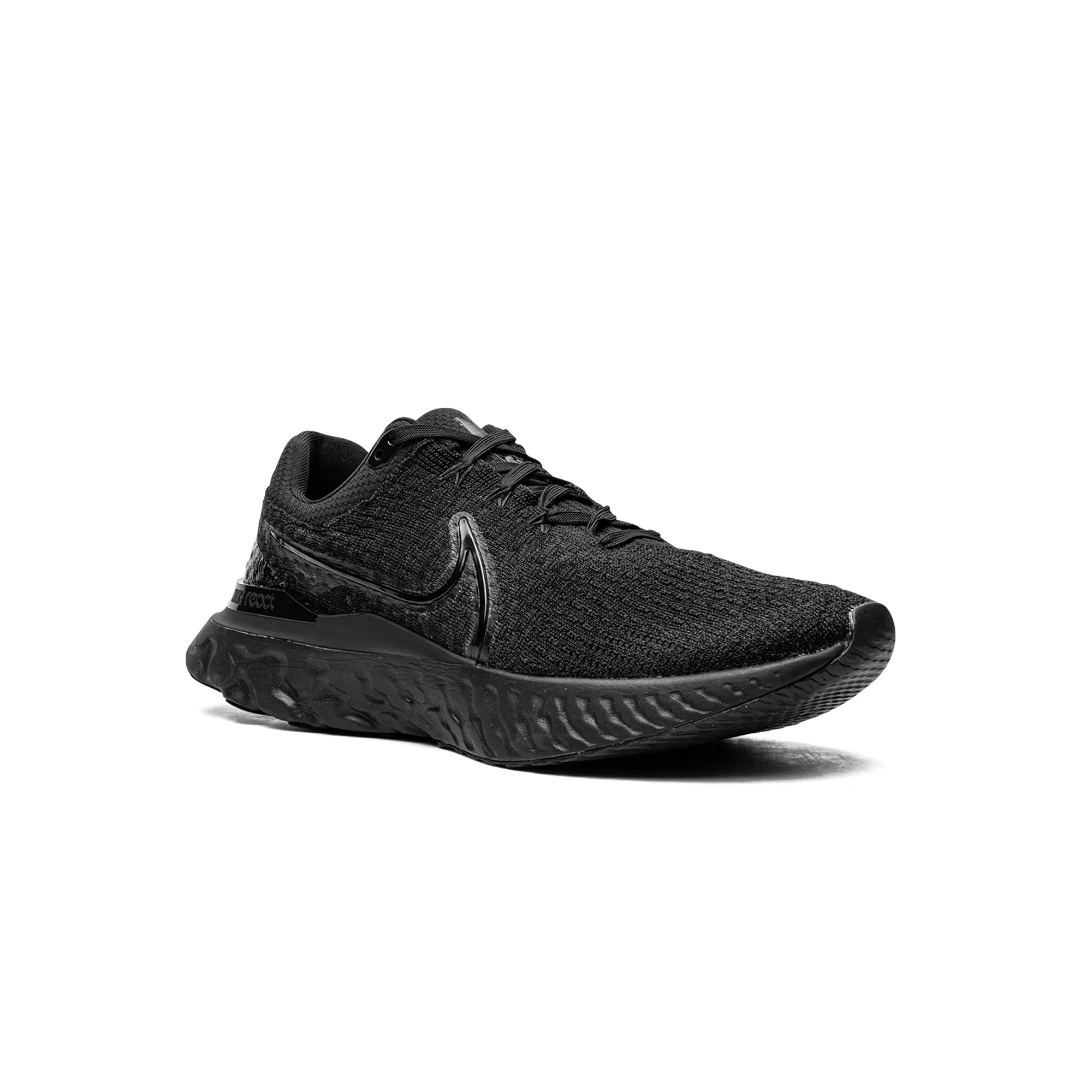 Nike React Infinity Run Flyknit Triple Black Running Sneaker Athletic Shoes Amazon.com | Nike Men main image 4
