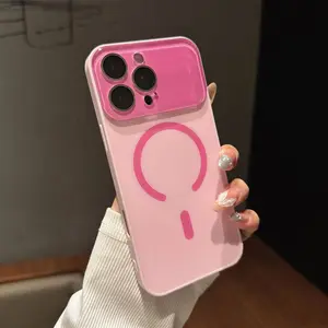 IP17PRO MAX/16 Phone Case Magnetic Full Lens Protection IP15/14/13 Anti-drop Shockproof Phone Shell Smart Phone Cover
