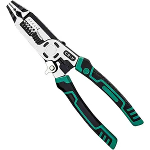 10-in-1 Wire Stripper Tool, Heavy Duty CR-V Multifunctional  Cutters, Professional Electrical Tool Stripper  for Copper  Steel Wires