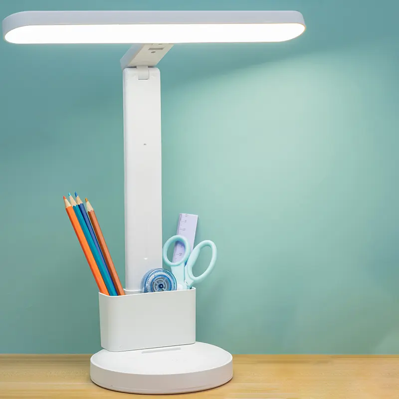 Gooseneck LED Rechargeable Book Light - Eye-Care Lighting, 3 Color Temperatures, Stepless Dimming, 80 Hrs Runtime, Lightweight Indoor Reading Lamp for Bed & Studying