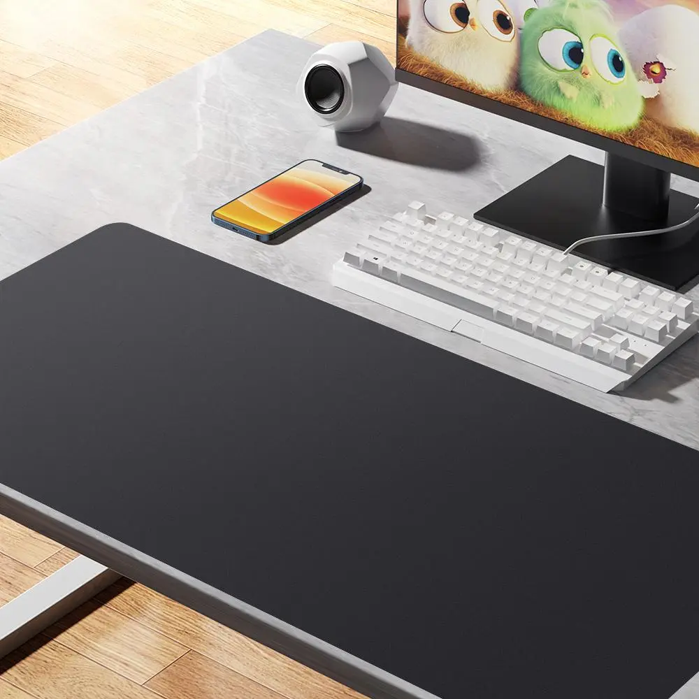 Large Gaming Mouse Pad, 1 Count Non-slip Rubber Base Stitched Edge Desk Pad for Desk Laptop Desktop, Waterproof Desk Keyboard Pad for Home Office, Office Desk Accessories, Computer Desk Accessories, Game Gift for Friend