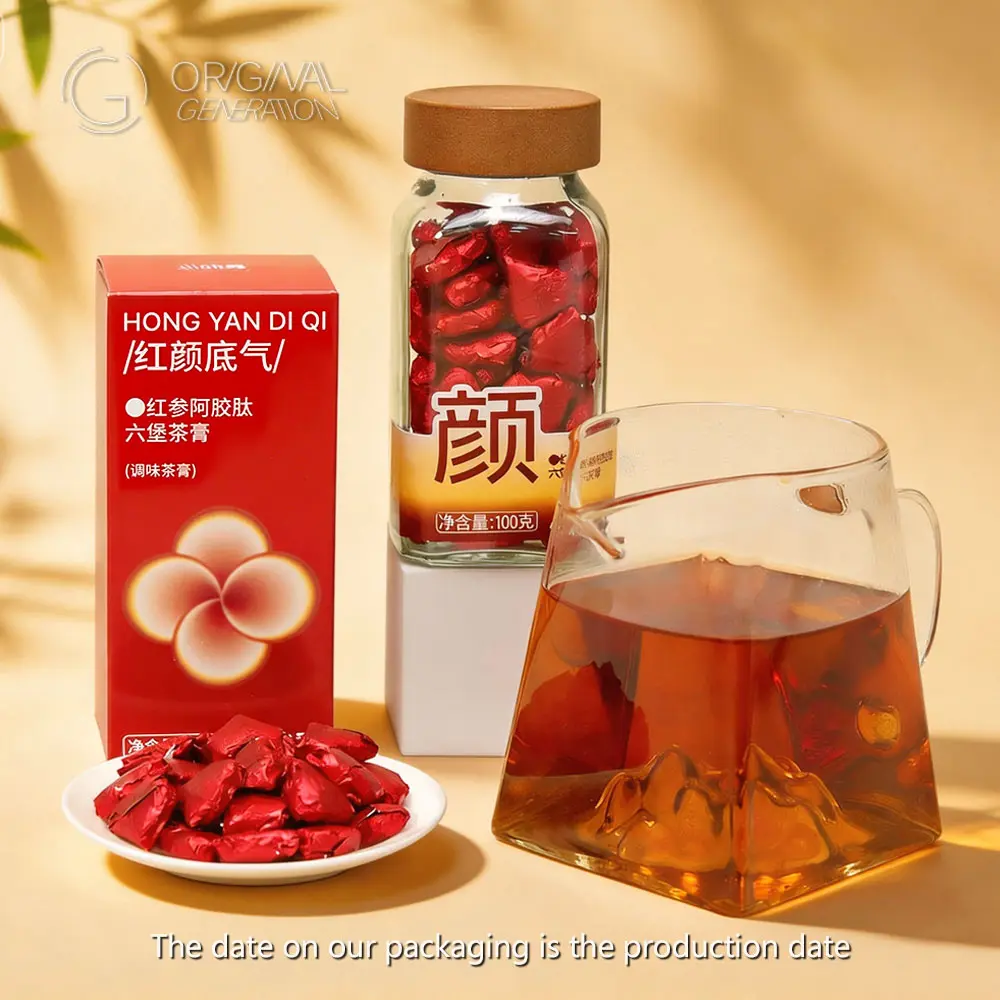 Future Star Tea Resin 100g/tin With Dinkey hide Gelatin Red Ginseng