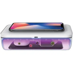 UV Phone Sanitizer Box - Modern UV Sanitizer for Smartphones and  | Large Capacity |