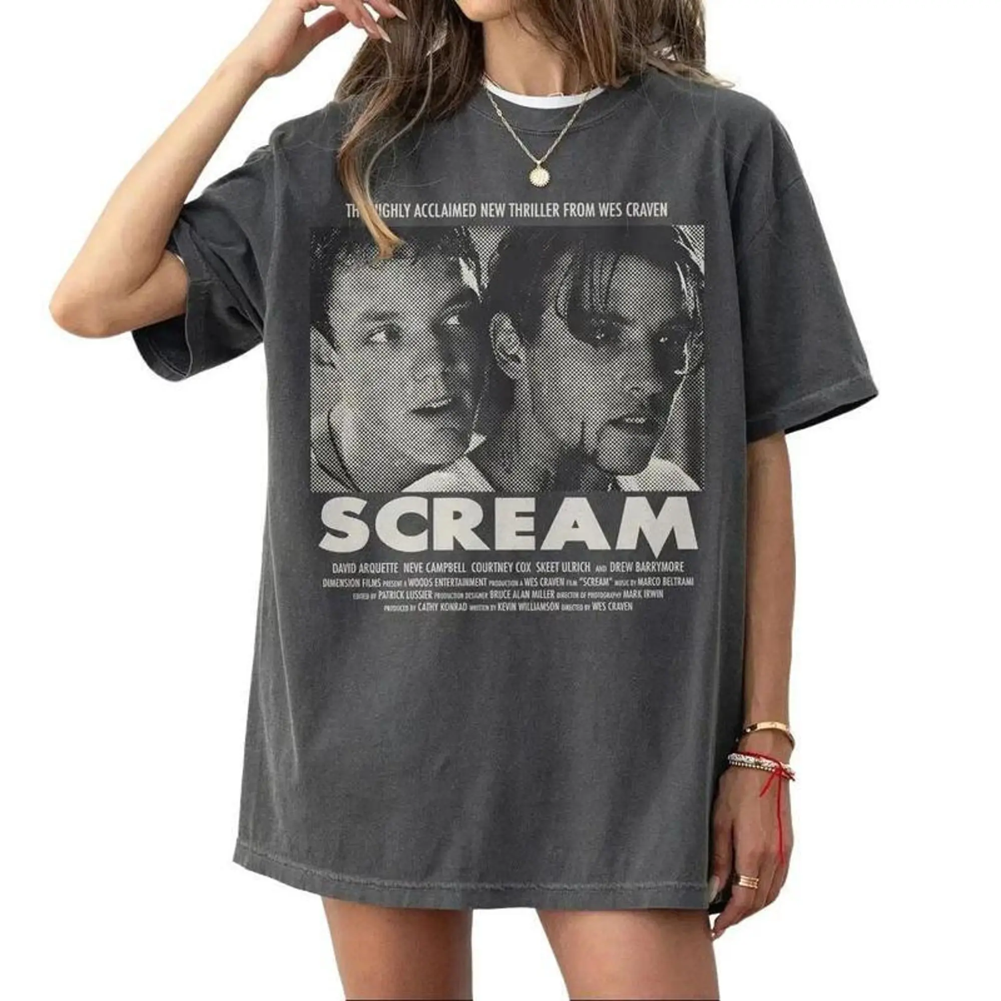 Halloween Scream Movie Tee Spooky Season Comfort Shirt