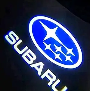 Subaru Welcome Courtesy Puddle Door Logo