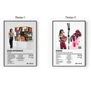 [Sale Up To 40%] Swae Lee Album Posters, Melodic Hip Hop Pop Wall Art, Chill Music Aesthetic Decor, Modern Album Cover Artwork, Music Room Decor, Gift for Fans