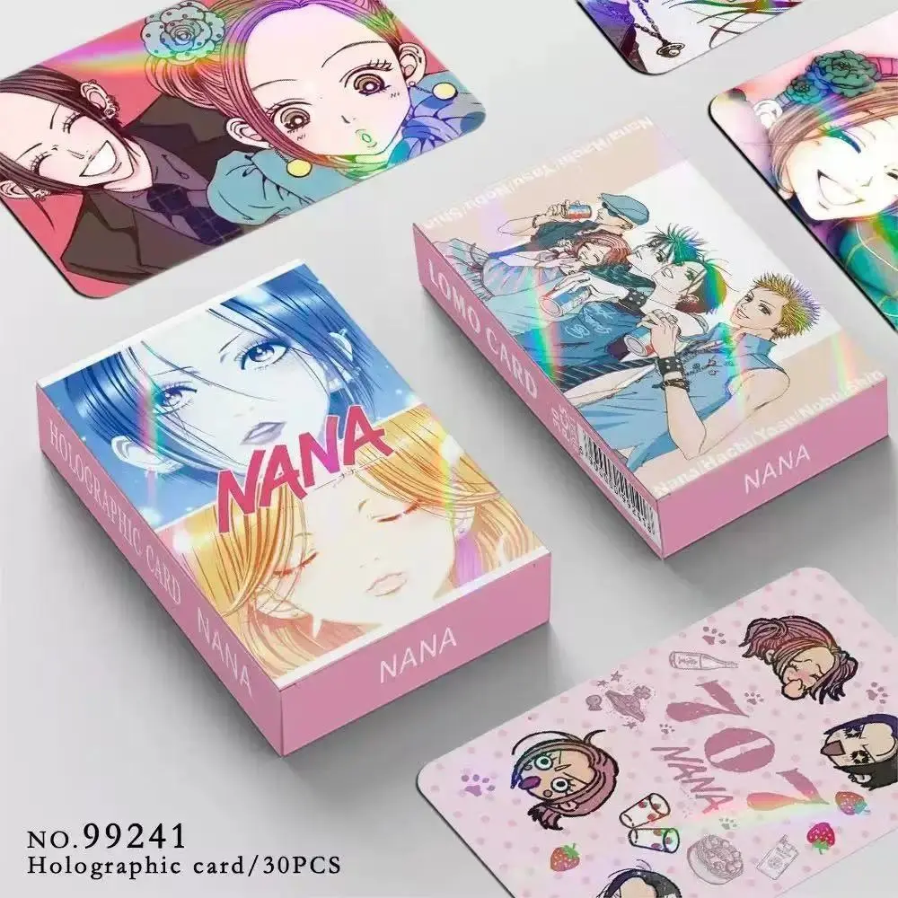 30pcs Japanese Manga NANA Collectible Photo Cards Set - Komatsu Oosaki Nana LOMO Cards, Toy Gift for Fans Collection