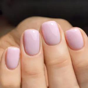 Jelly Crystal Pink Neutral Tone Gel Nail Polish 15ML Gel Polish Translucent Sheer Pink Soak Off UV LED gel Nail Polish Clear Color Home DIY Manicure Nail Art #24