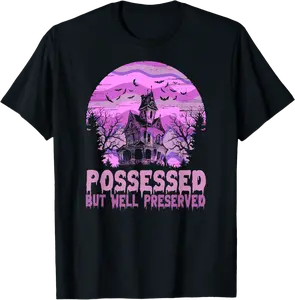 Possessed But Well Preserved Victorian Haunted House T-Shirt - Jacobjbt Shop 97B0FCMF49F9