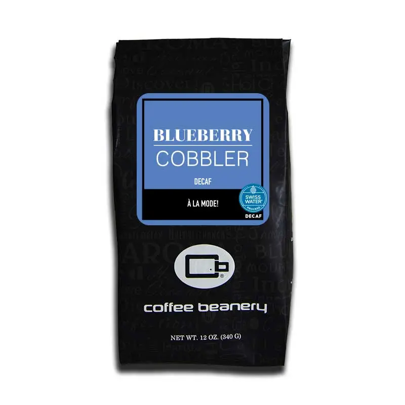 Blueberry Cobbler Swiss Water Process Decaf Flavored Coffee