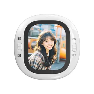 Arqelon R1021 Magnetic Selfie Screen - 2.1 Inch Wired Direct Connection Selfie Monitor for Selfie, Vlogging, Compatible with iPhone & Android, ABS Material, Type‑C Charging