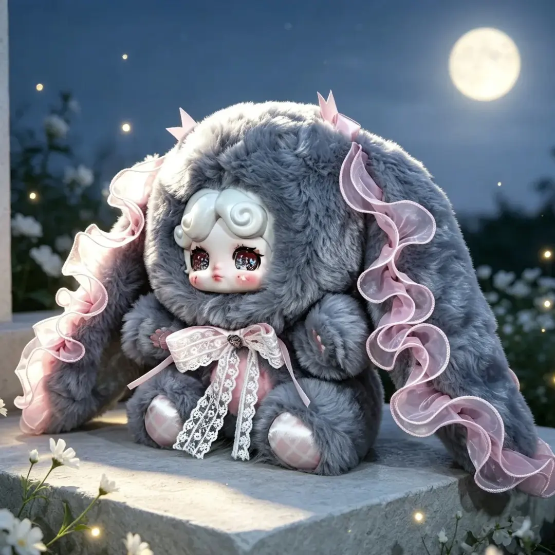 Guoguo Sweet Qitu 800% Body Limited Edition Blind Box, Huggable Collectible Kawaii Stuffed Animal, Soft Furry Collectible for Collecting