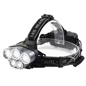 5 Modes 20000 Lumen LED Rechargeable Headlamp, Waterproof Head Flashlight for Camping Hunting Hiking-1123