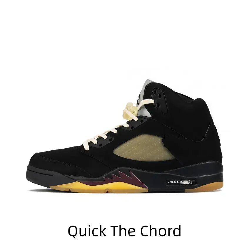 Collectible High-Top Athletic Shoes - Premium Black Suede Upper, Semi-Transparent Yellow Mesh Panels, Burgundy Jagged Shark-Tooth Decor, Vintage Gum Yellow Outsole - Ideal for Street Styling, Casual Hang-Outs