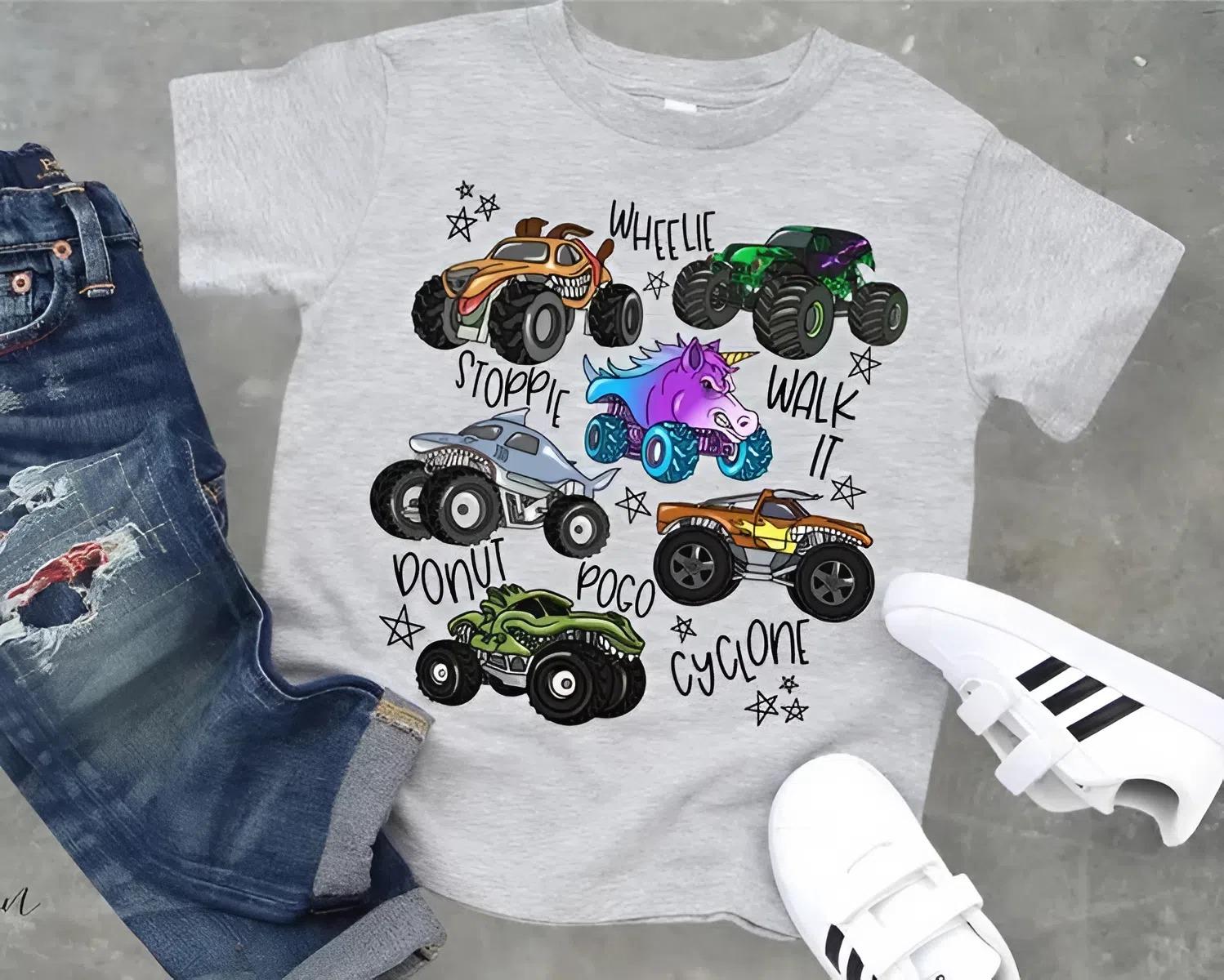 YOUTH and ADULT Monster Truck shirt, sparkle smash shirt, #Monster jam shirt, Monster Truck Graphic Tee, Birthday Gift, country boy clothes, trending tee, family shirt, Gift For Son And Daughter, holiday shirt, youth clothing