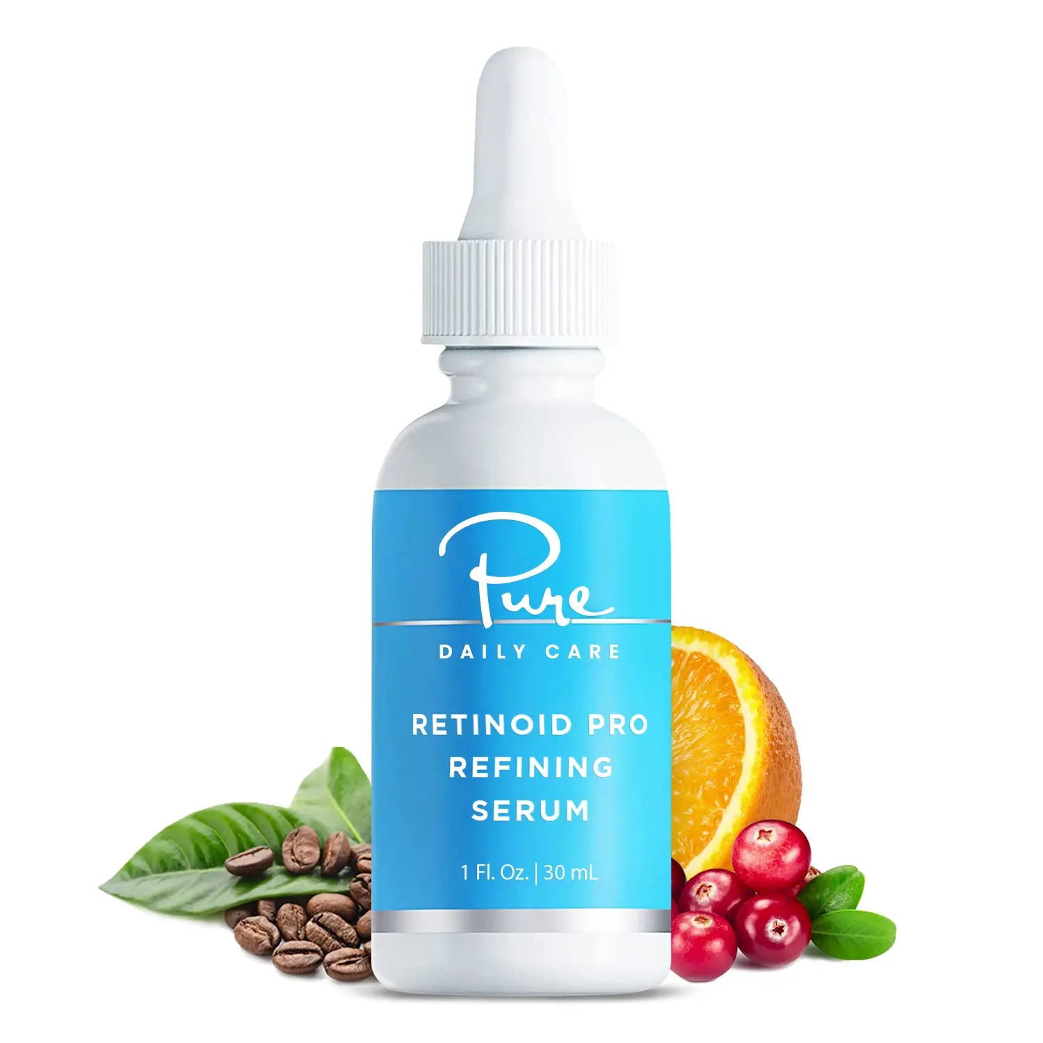 Retinoid Pro Refining Serum with Vitamin A, E, and C for Anti-Inflammatory and Hydrating Benefits by Pure Daily Care