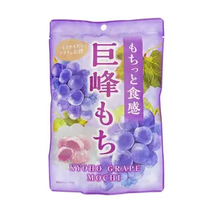 SEIKI Japanese Daifuku Mochi - Kyoho Grape Flavor, 130g - Soft & Chewy Japanese Rice Cake with Rich Fruit Aroma