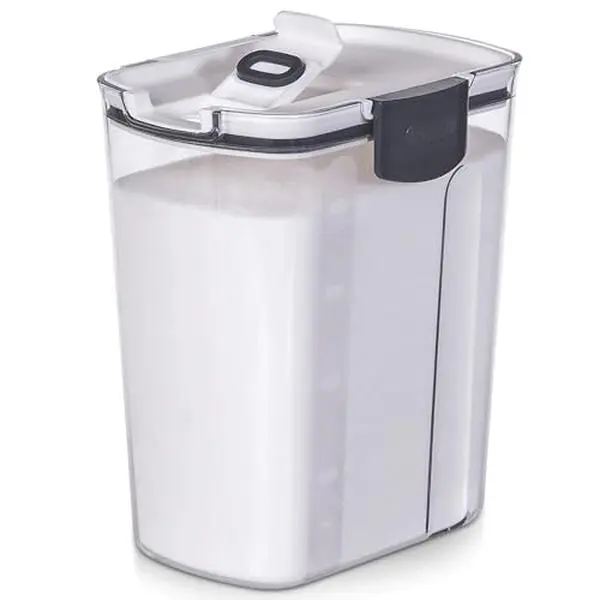ProKeeper Sugar & Flour Storage Container – 1 Piece, Clear, Airtight Seal for Freshness