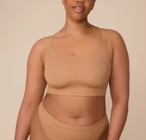Bliss Racerback Bralette - Tan