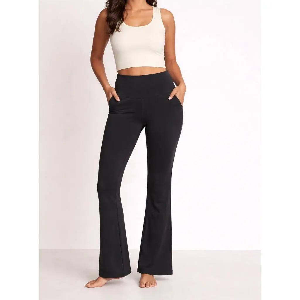 High Waisted Flare Legging