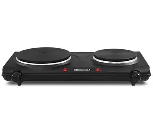 Elite Cuisine Electric Double Cast Burner Hot Plate Elite Cuisine Electric Double Cast Burner Hot Plate