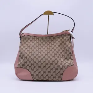 Pre-owned GUCCI canvas Tote Bags Bree GG Large Tote / Hobo Bag twins B21833