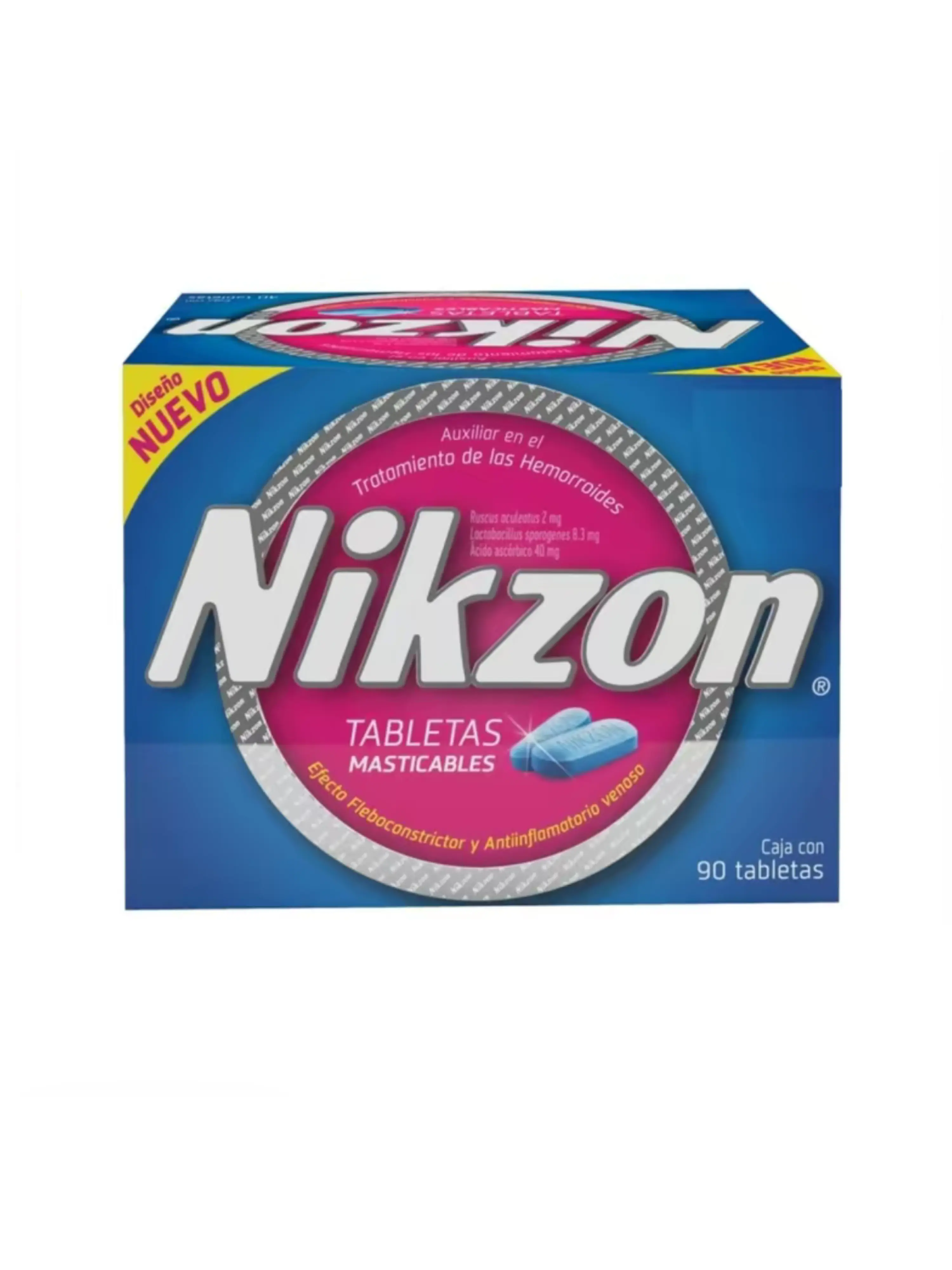 Nikzn 90 Tabletas - 90 Tablets Vitamin Supplement for Daily Support - Natural Inaredient