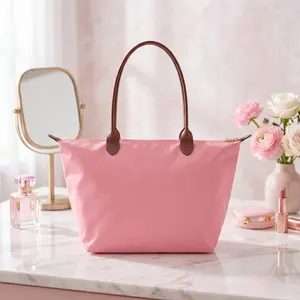 Women's Tote Bag, Fashion Bag Lightweight Nylon Large Bag, Handle Bag For Girls, Mom Gift Idea