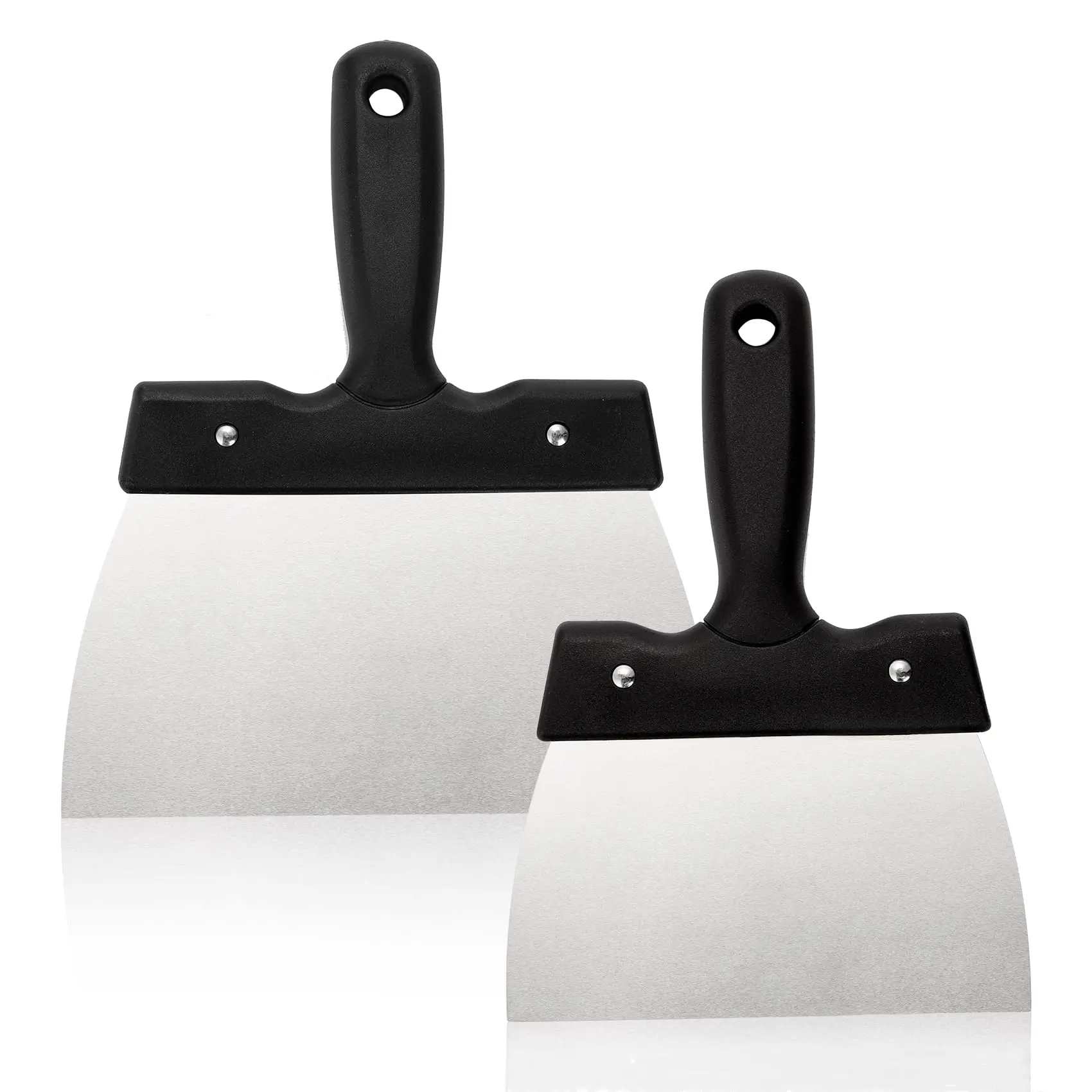 2 Pack Stainless Steel Coating Spatula For Chocolate  Scraper And Thermostat Smoothing Dough Cake