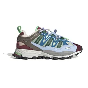 adidas Womens Hyperturf Lace Up Sneakers Shoes Casual - Green