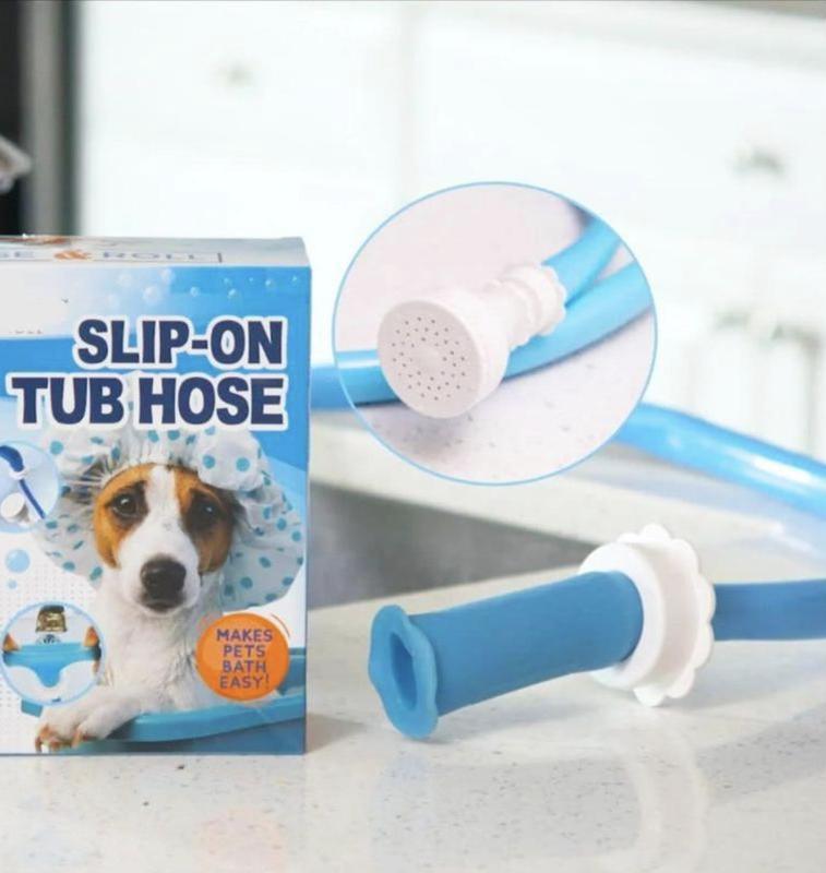 Rinseroo: GOLDEN TICKET WINNER: SHARK TANK! No-Install Tub Faucet Sprayer – 5 ft. Shower HoseTub Spout Attachment , Hair Washing, Baby Bath, Pet Care