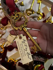 Princess Key to My Heart Bottle Opener - Classic Design with Elegant Handle for Easy Opening