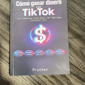 [Fall Deals For You]Prycken Cómo ganar dinero con TikTok, 5 en 1: TikTok Shop + Creador/Afiliado + LIVE + Videos largos + Suscripciones / Series.  A Practical Home Learning & Self-Growth Book| Limited-Time Shipping Included