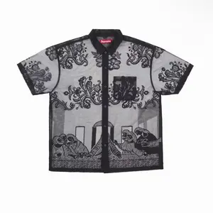 Supreme Last Supper Lace Button Up SIZE XL
