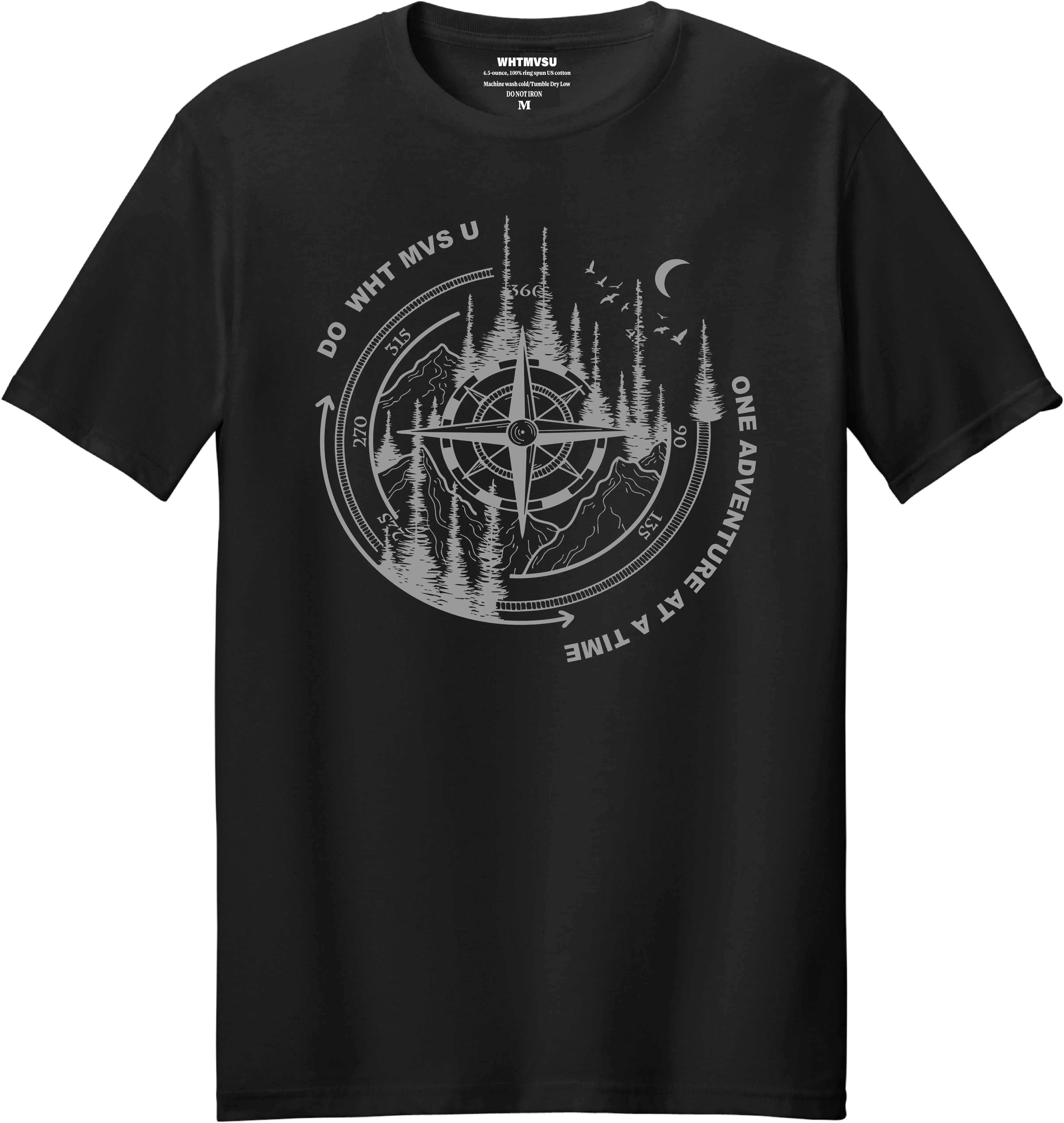 1 Adventure at a Time 100% Cotton Unisex T-Shirt Classic