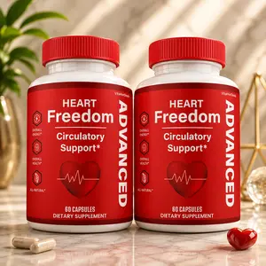 Heart Freedom Capsules, Heart Freedom Pills Circulation & Blood Support (2 pack)