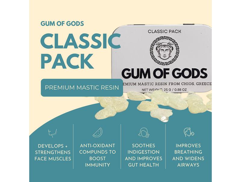 The Classic Pack - 25 Grams of Premium Chios Mastic Resin masticgum