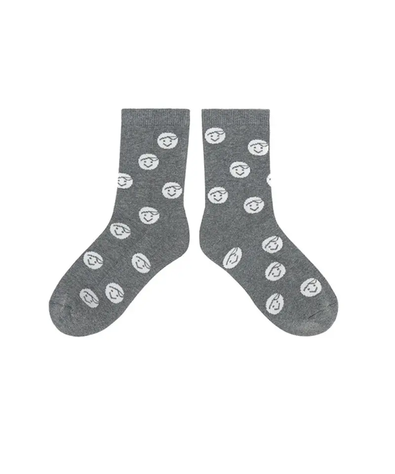 PIV'VEE Gallery Socks - Heather Gray