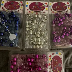 Beauty Collection Hair Beads - Assorted Colors for Stylish Hair Accessories