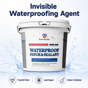 Archi Republic Clear Waterproofer - Highly effective waterproofing coating that protects your building from water, long lasting and easy to use on a wide range of surfaces.