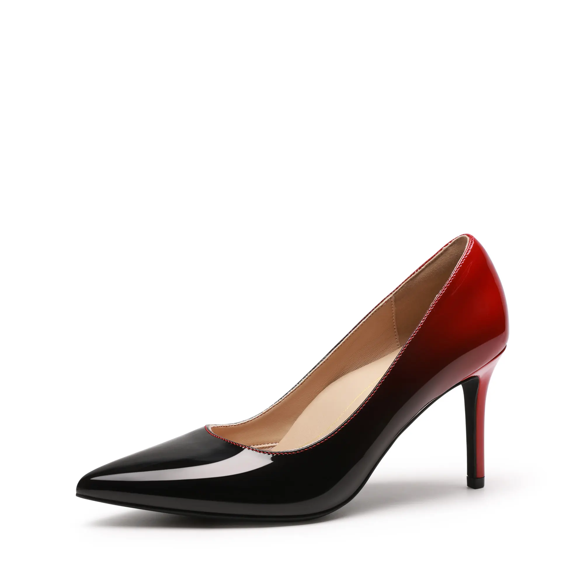 Dream Pairs Women's Elegant Pointed Toe Stiletto High Heels - Arch Support Footwear, Comfortable Slip-On Pumps for Office, Formal Events