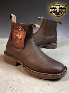 Men's Oil & Slip Resistant Ankle Boots / Botin para Hombre Resiste Aceite y Resbalones