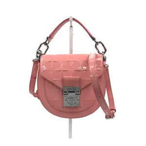 Pre-owned MCM Patent Shoulder Bags 6.89'' R669 Shoulder Bag C1369693417 0619 T5 Qiqi