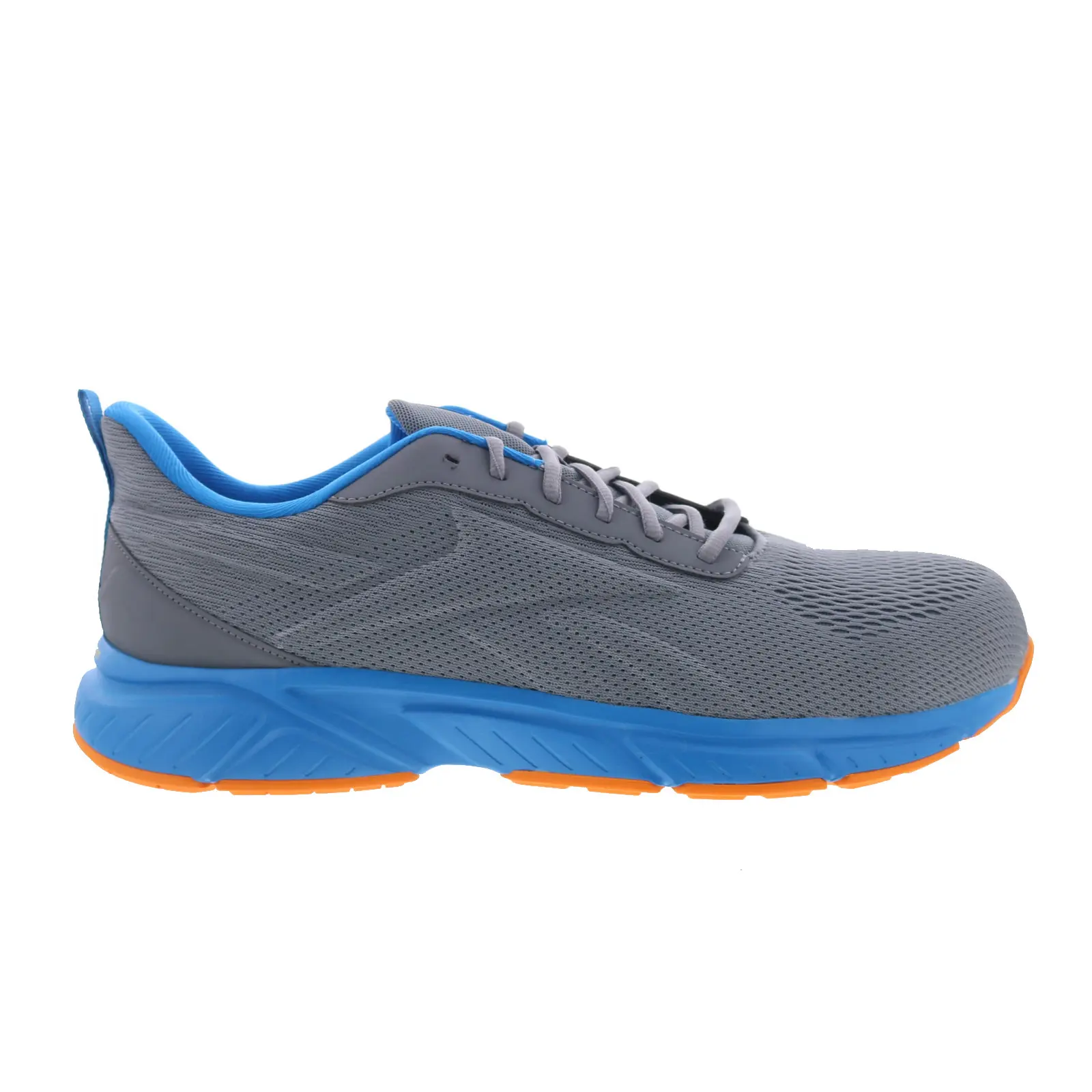 Reebok Work N Comfort ST Mens Gray Mesh Lace Up Work & Safety Shoes