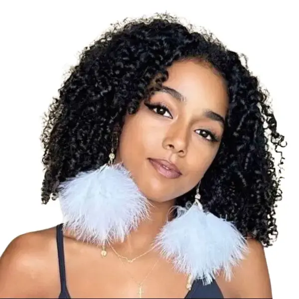 PLUMA WHITE - MY FEATHER EARRINGS STYLISH CHIC ELEGANT