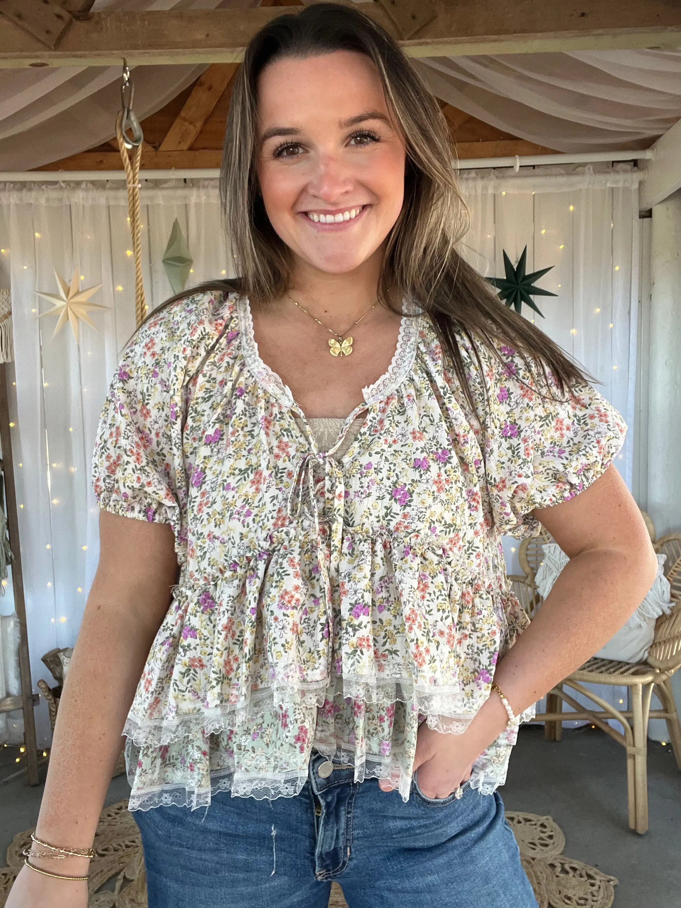 kolly gold top - TikTok Shop