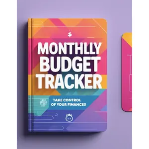 Monthly Budget Tracker: 4-Year Expense & Bill Organizer | 48-Month Financial Planner for Budgeting, Bill Payments & Savings Goals