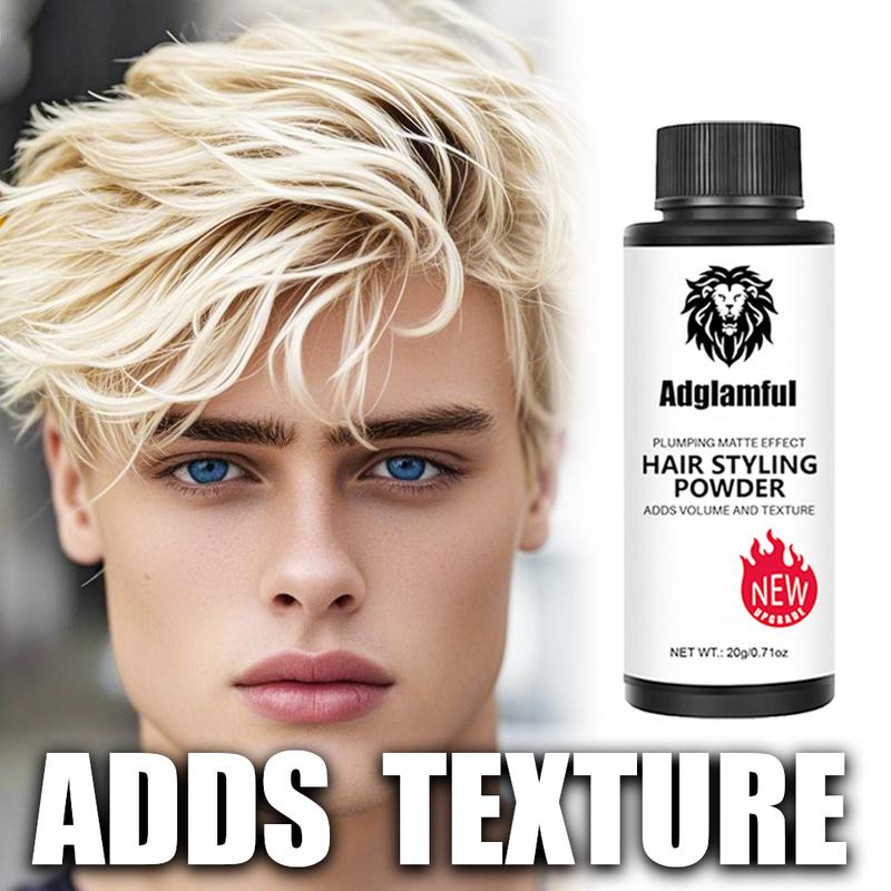 Hairline Powder 20g Fluffy texturizing hair powder with matte, shine-free effect and strong hold - frizz resistant, oil absorbing and long lasting.