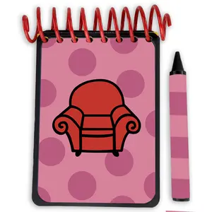 Hola Mexico City Handcrafted Handy Dandy Notebook